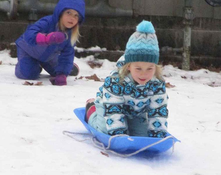 Sledding