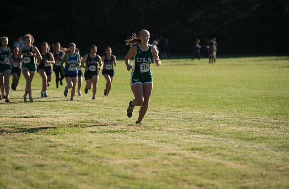 cross country female student