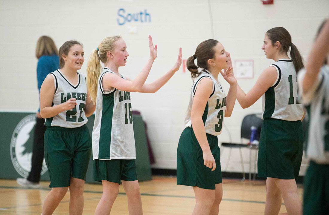 middle school girls basketball
