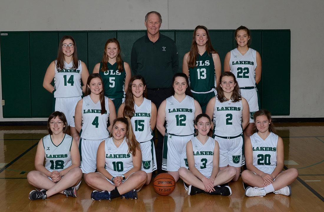 girls varsity basketball team