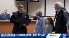Siblings Honored for Saving Grandfather's Life